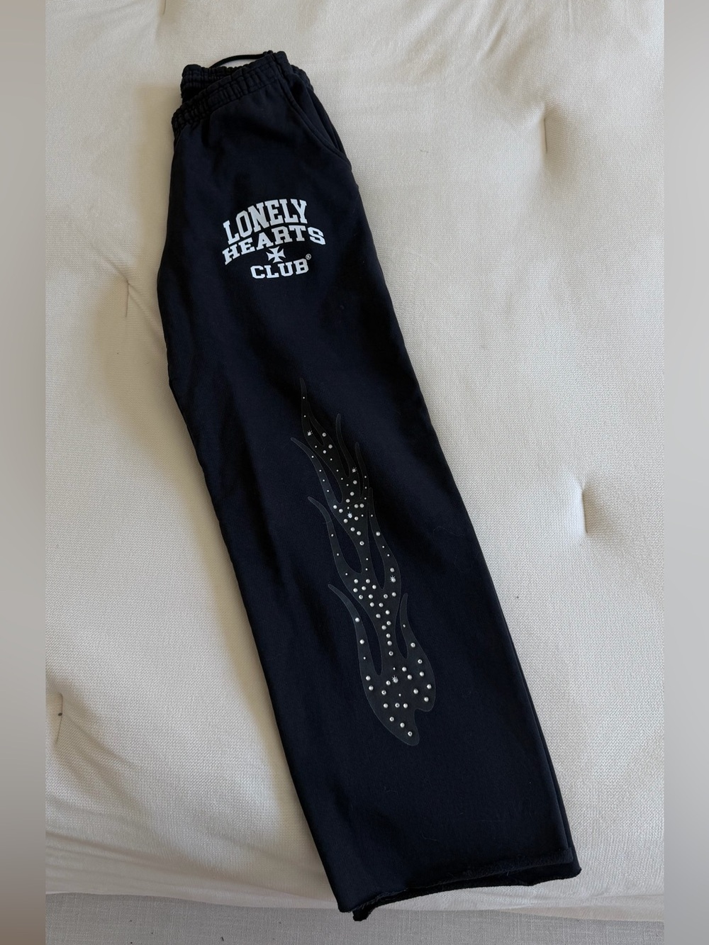 Lonely Hearts Club Black Flame sweats